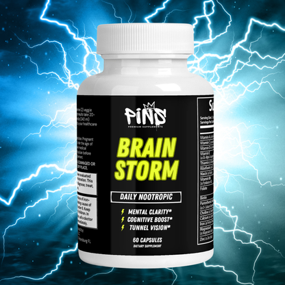 BRAIN STORM NOOTROPIC For Mental Clarity, Cognitive Boost, Tunnel Vision