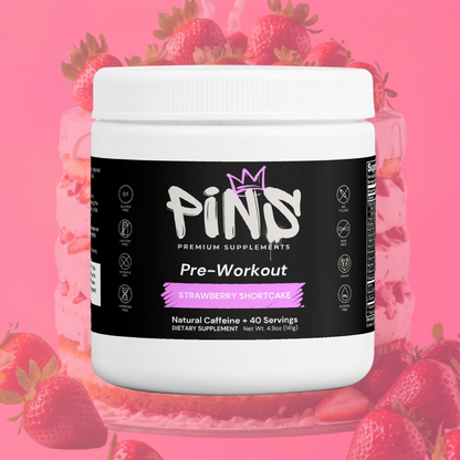 PINS Premium Pre-Workout (Strawberry Shortcake)