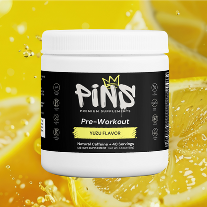 PINS Premium Pre-Workout (Yuzu Flavor)